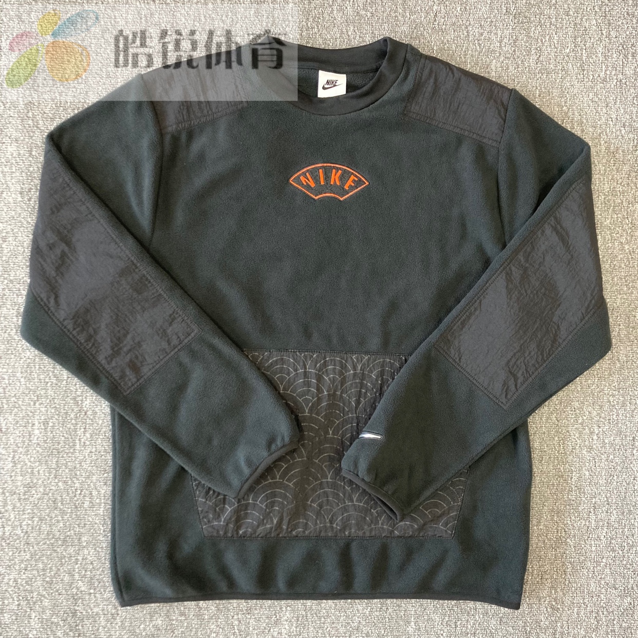 皓锐体育 耐克Nike男子圆领运动休闲加绒保暖套头卫衣 DQ5062-010
