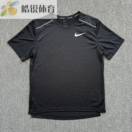 Nike Dri-Fit耐克男速干透气跑步训练休闲运动短袖T恤AJ7566-010
