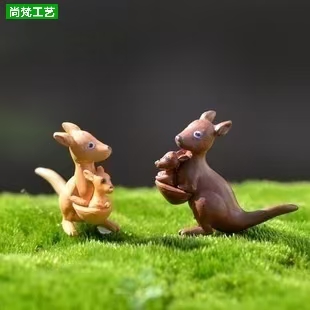 微景观多肉袋鼠小摆件DIY材料