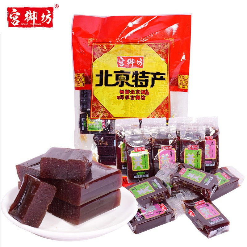 宫御坊老北京特产栗羊羹红小豆点心小吃传统糕点美食手信零食礼物