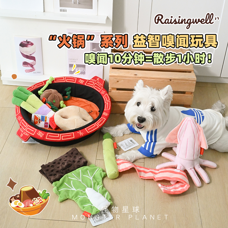 Raisingwell狗狗益智嗅闻玩具