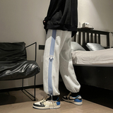 主推春季新款韩版百搭休闲九分裤卫裤TY240B青少年，男装休闲裤，星座512A（原616）