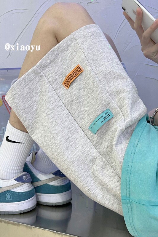 XZ616夏季新款贴标针织短裤休闲五分裤TY330P35控48,男装休闲裤,星座512A（原616）