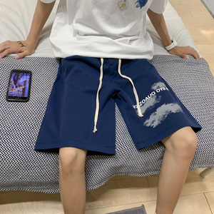 夏季宽松直筒休闲五分运动裤 TY127 P30控39图片