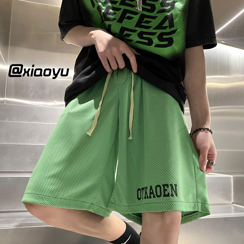 XZ616夏季新款双层网眼冰丝篮球裤TY353P35控48,男装休闲裤,星座512A（原616）