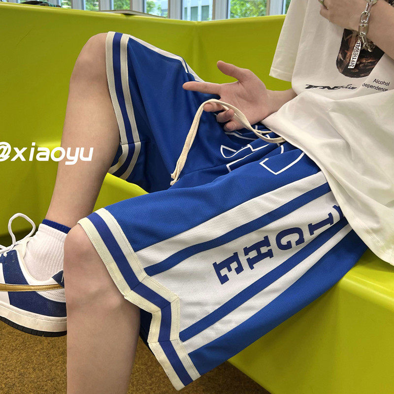 XZ616夏季眼冰丝篮球裤休闲五分裤TY348P45控55,男装休闲裤,星座512A（原616）
