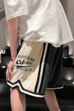 XZ616夏季新款自制刺绣拼接五分裤休闲运动短裤TY322P45控55，男装休闲裤，星座512A（原616）