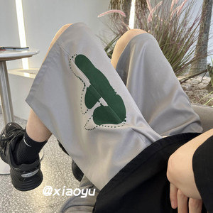 XZ616夏季新款宽松百搭植绒冰丝休闲短裤裤五分裤TY357P35控48,牛仔裤搭配什么帽子好看图片