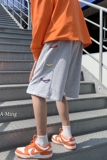 XZ616夏季宽松ins百搭彩绳五分卫裤休闲短裤TY118P30控39，男装休闲裤，星座512A（原616）