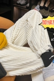 冬季新款粗条灯芯绒魔术贴加绒加厚宽松休闲裤TY251P65控78，男装休闲裤，星座512A（原616）