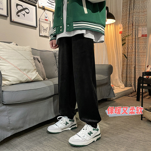 冬季新款加绒加厚灯芯绒束脚裤  TY247图片