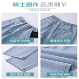 早秋季宽松潮牌纯色牛仔直筒九分牛仔裤TY225P45控58主推！货足，男装牛仔裤，星座512A（原616）