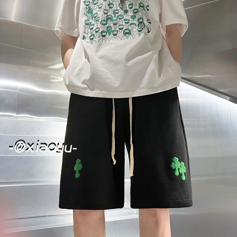 XZ616新款百搭克罗心植绒短裤休闲五分裤TY343P45控55,男装休闲裤,星座512A（原616）