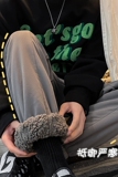 大码现货！冬季羊羔绒休闲裤加绒加厚主推款TY888P55控68，男装休闲裤，星座512A（原616）