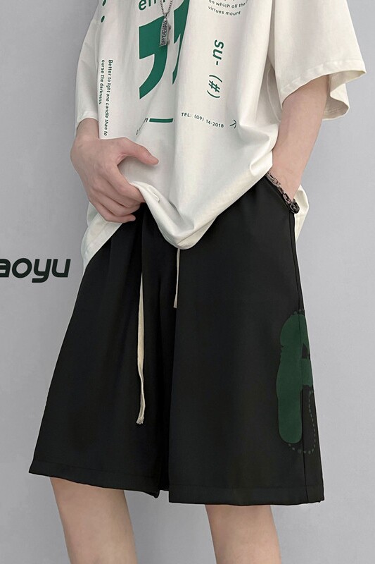 XZ616夏季新款宽松百搭植绒冰丝休闲短裤裤五分裤TY357P35控48,男装休闲裤,星座512A（原616）