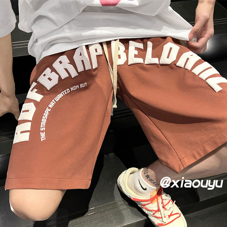 XZ616夏季新款字母发泡印花短裤TY355P35控48,男装休闲裤,星座512A（原616）