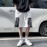 XZ616夏季新款拼接休闲五分裤TY128P30控39，男装休闲裤，星座512A（原616）