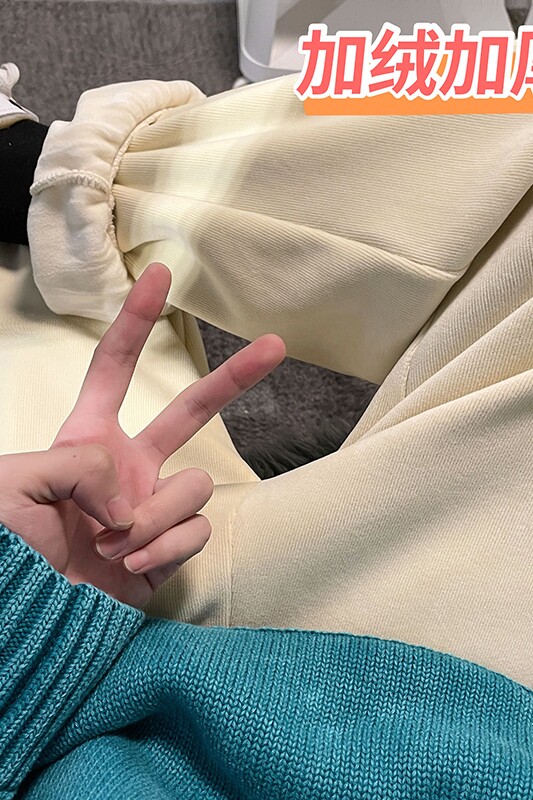 冬季新款加绒加厚灯芯绒束脚裤TY247,男装休闲裤,星座512A（原616）