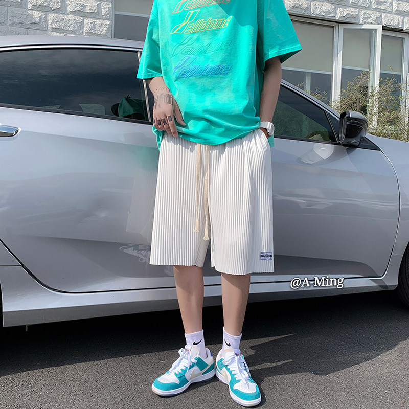 夏季宽松冰丝休闲五分裤TY131P30控39,男装休闲裤,星座512A（原616）