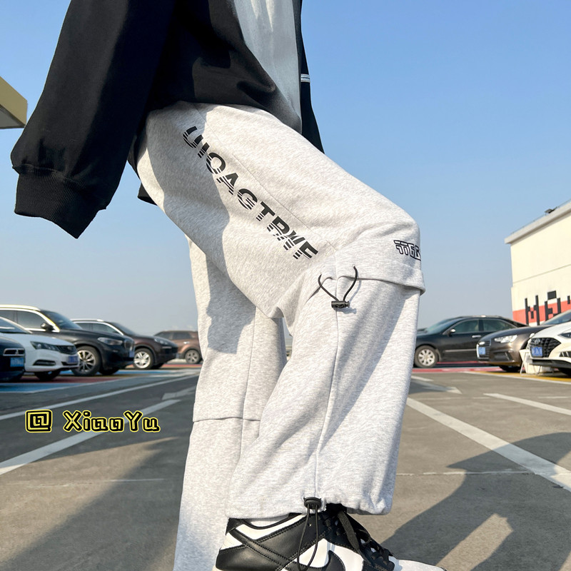 2024春季新款韩版百搭休闲九分卫裤直筒裤TY303P55控68,男装休闲裤,星座512A（原616）