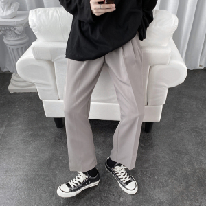 夏秋宽松直筒百搭休闲九分西装裤 TY010 P45 控58图片