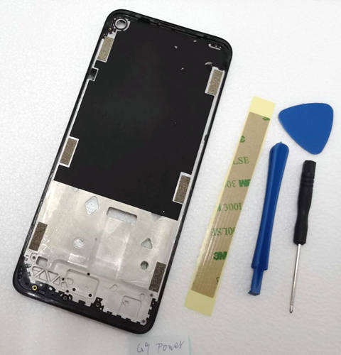 适用摩托罗拉Moto G9 Power xt2091-4 A板前框边框LCD屏幕支架