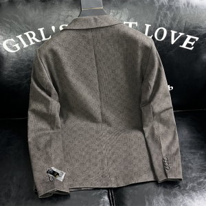 730/XZ88026/P175羊毛混纺西服外套男商务休闲单西上衣暗纹灯芯绒图片