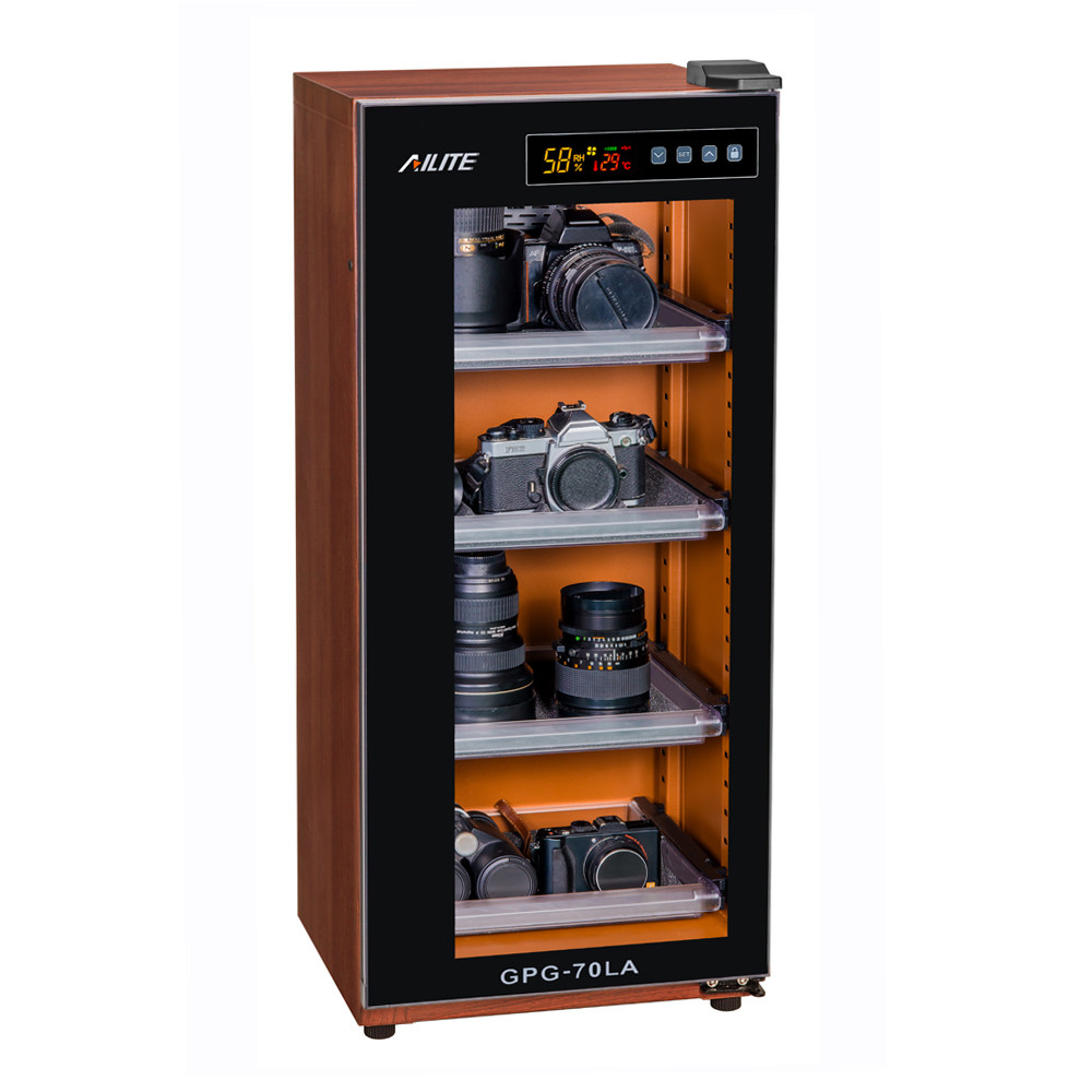 艾励特数控防潮箱 带密码锁USB接口 摄影器材木纹防潮柜 70L 包邮,3C数码配件,防潮箱,淘宝优惠券,粉丝福利购,淘宝优惠卷
