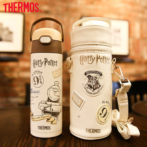 膳魔师带吸管防摔tckl儿童保温杯