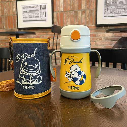 全国联保膳魔师儿童保温杯bduck