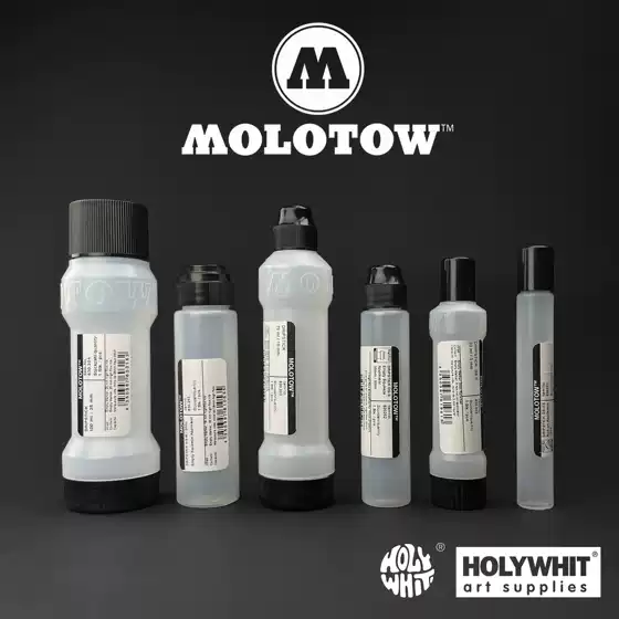 Molotow Graffiti Flow Pen Squeeze Pen Empty Pen Series Imported from Germany 3mm 6mm 10mm 18mm 25mm