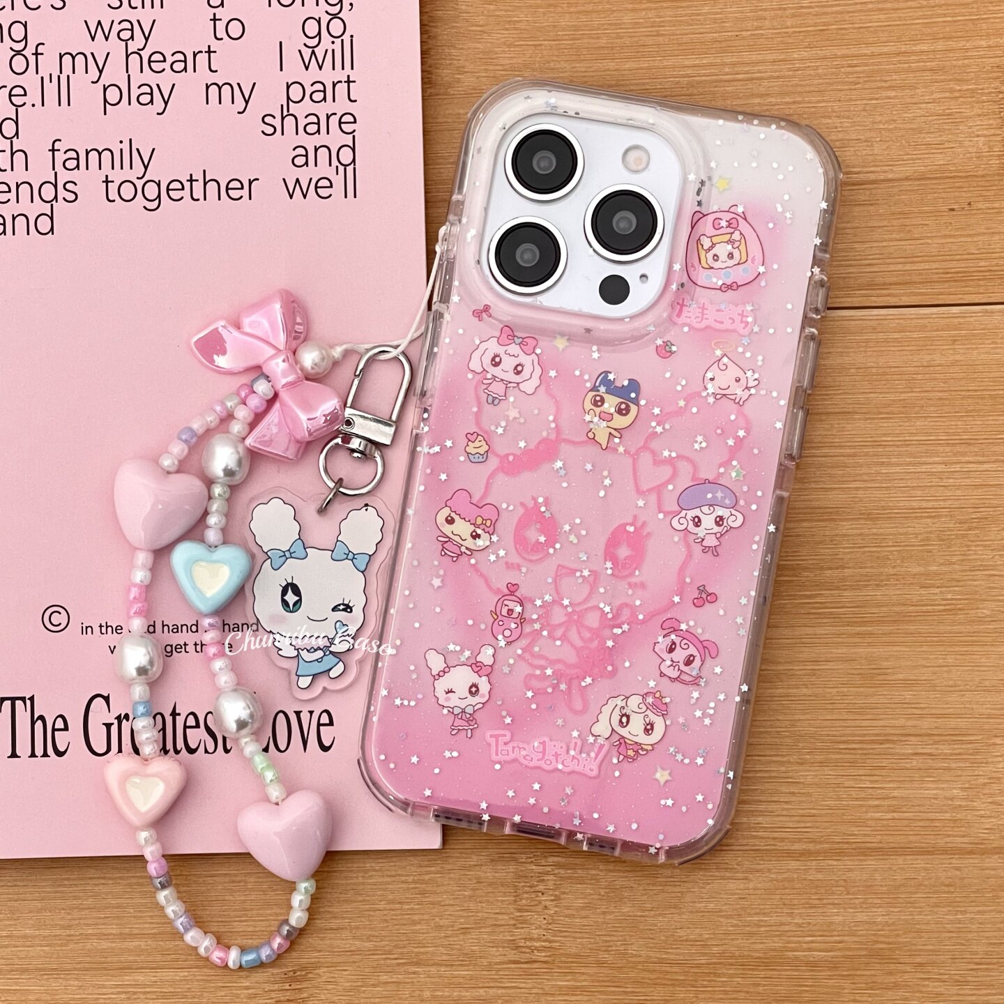 春日部防卫队Fighting｜日韩ins可爱卡通粉色拓麻歌子线条甜心吉适用苹果16promax手机壳挂绳iphone15/14/13,3C数码配件,手机保护套/壳,淘宝优惠券,粉丝福利购,淘宝优惠卷