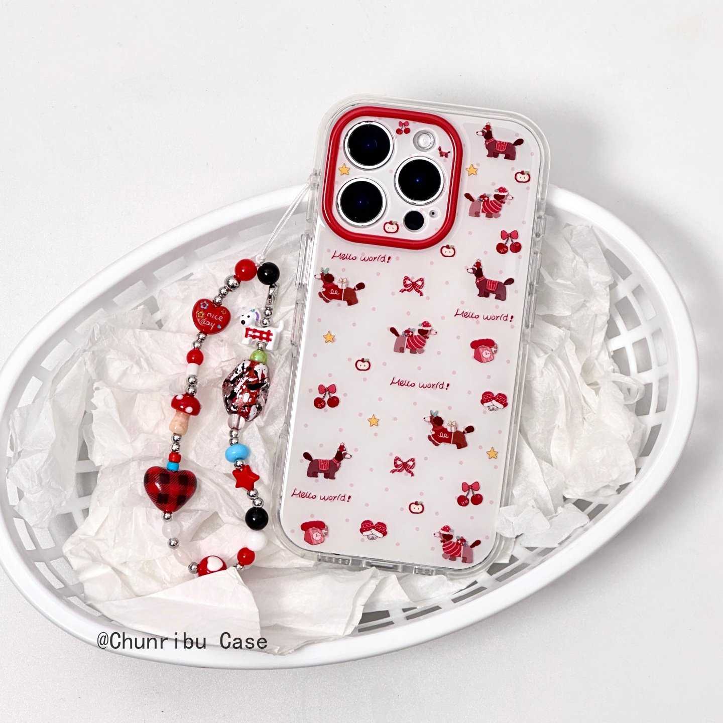 春日部防卫队Fighting｜日韩ins风可爱卡通红色手套樱桃毛衣腊肠狗适用苹果17/16promax手机壳全包iphone15,3C数码配件,手机保护套/壳,淘宝优惠券,粉丝福利购,淘宝优惠卷