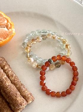 SoBerry丨清凉感天然水晶手串