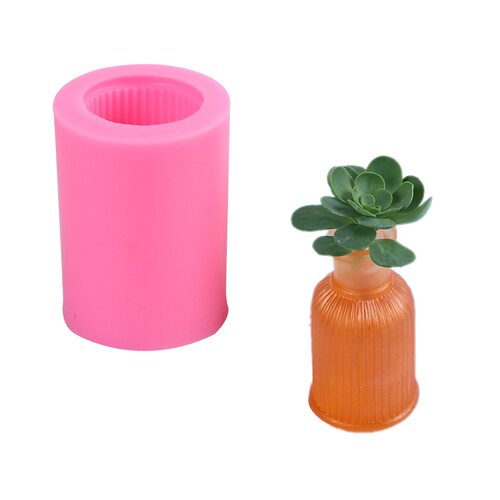 diy立体小酒瓶香水瓶翻糖蛋糕烘焙工具 小瓶子手工皂模香薰石膏模