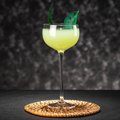 日式木村水晶玻璃创意个性圆润型马提马天尼杯高脚鸡尾酒香槟杯子