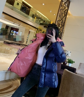 高端大气面包品牌羽绒服女潮ins 瞬间心动 巨美 2024年新款 时尚