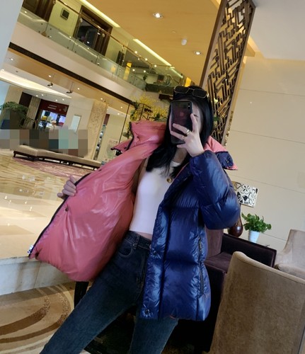 瞬间心动！巨美！！！简约羽绒服