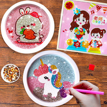 儿童钻石贴画 手工diy制作材料包贴钻砖石画教师节礼物女孩玩具