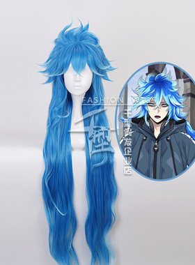 【千型】 扭曲仙境  ignihyde寮 Idia cos假发