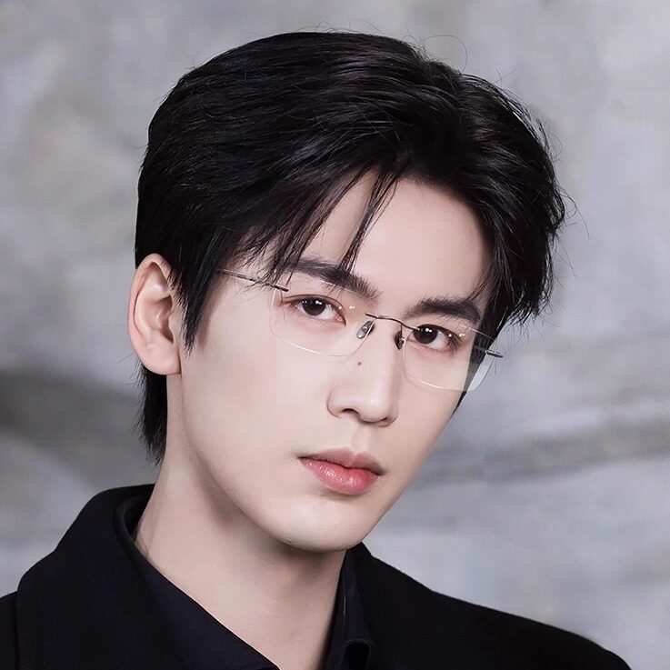 明月超韧/康耐特超轻无框纯钛7克方框55男女生近视防蓝光光学眼镜