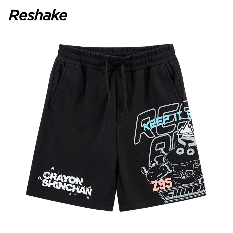 RESHAKE/后型格运动短裤