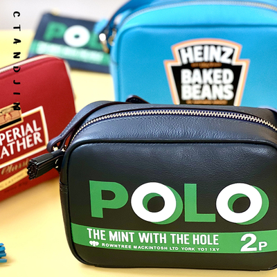 CTANDJIMPOLO美式复古斜挎包