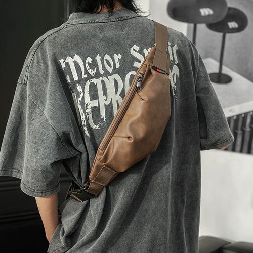 Ретро модная нагрудная сумка, трендовая сумка на одно плечо, рюкзак, поясная сумка, в корейском стиле