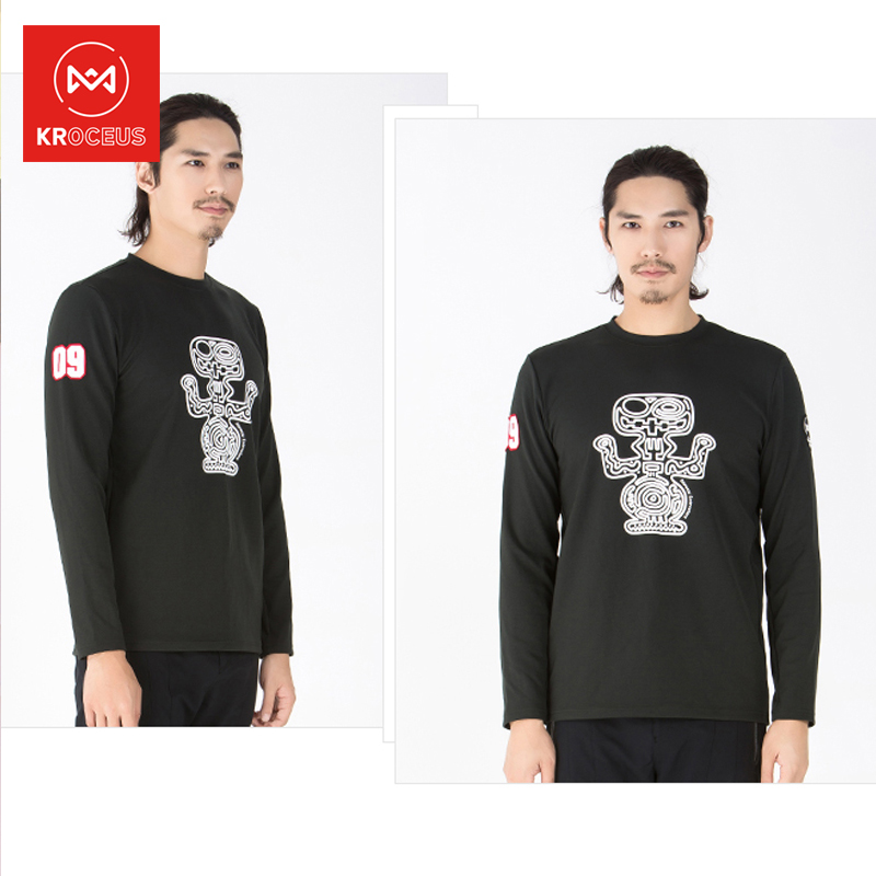 kroceus地球科学家t恤长袖T恤女