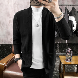 春秋针织衫男休闲开衫男式纯店主风外套高品质夹克K1227-P50,男装针织衫/毛衣,星座1207-1