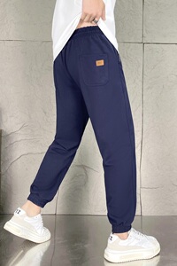 GENIOLAMODE重磅卫裤子男款春秋季宽松束脚休闲裤运动裤美式新款图片