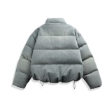 平铺新标50绒中性牛仔羽绒服宽松版cleanfit可二开A150-P245，男装羽绒服，星座1207-1