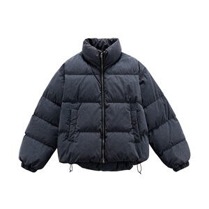 新标90绒 水洗棉羽绒服中性美式宽松clean fit 可二开A248-P335图片