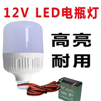 Лампочка с зарядкой на солнечной энергии, электромобиль, 12v